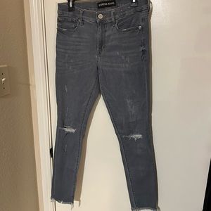 sz 6R mid rise Express jean
